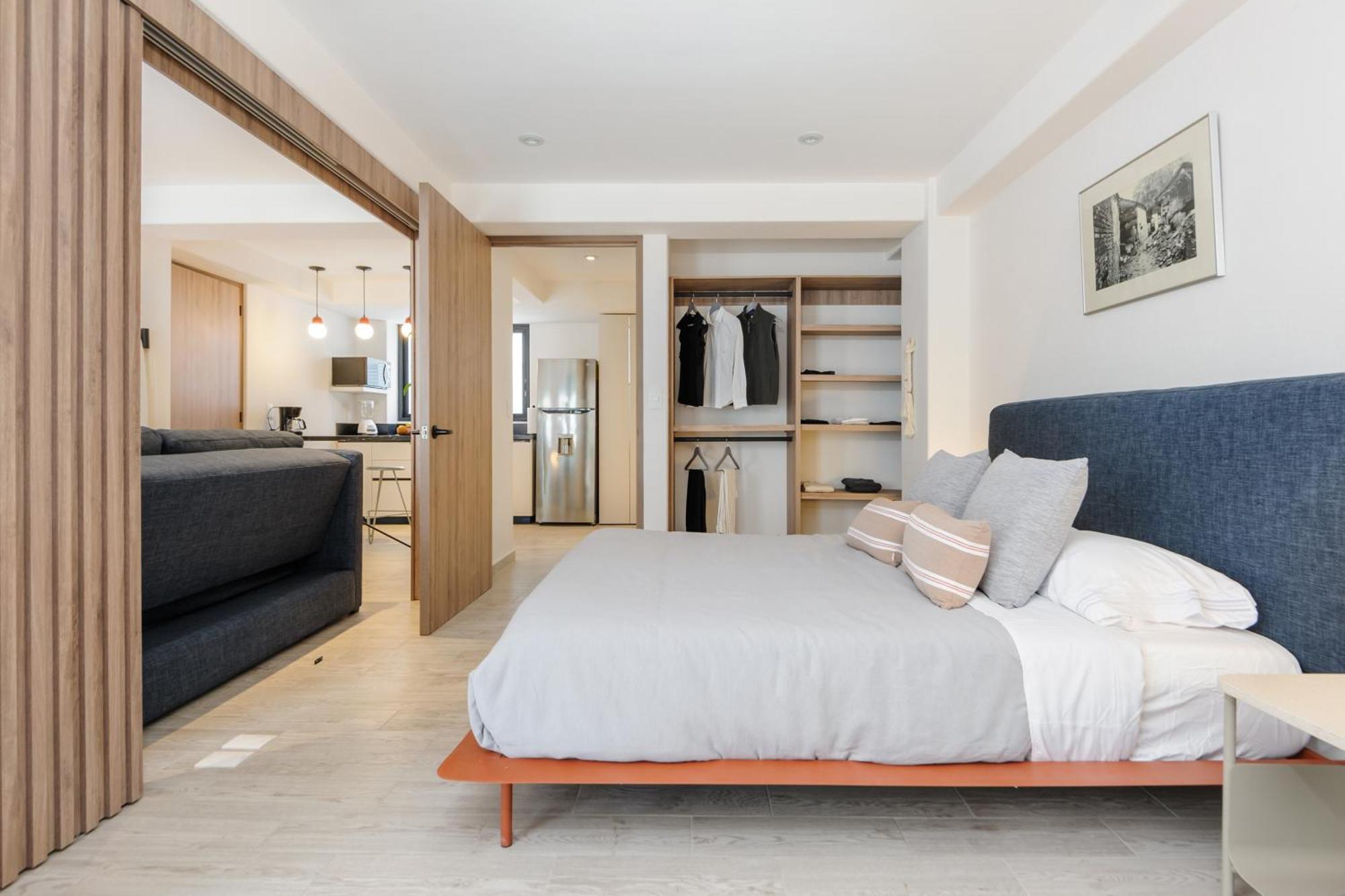 Apartamento con balcón
