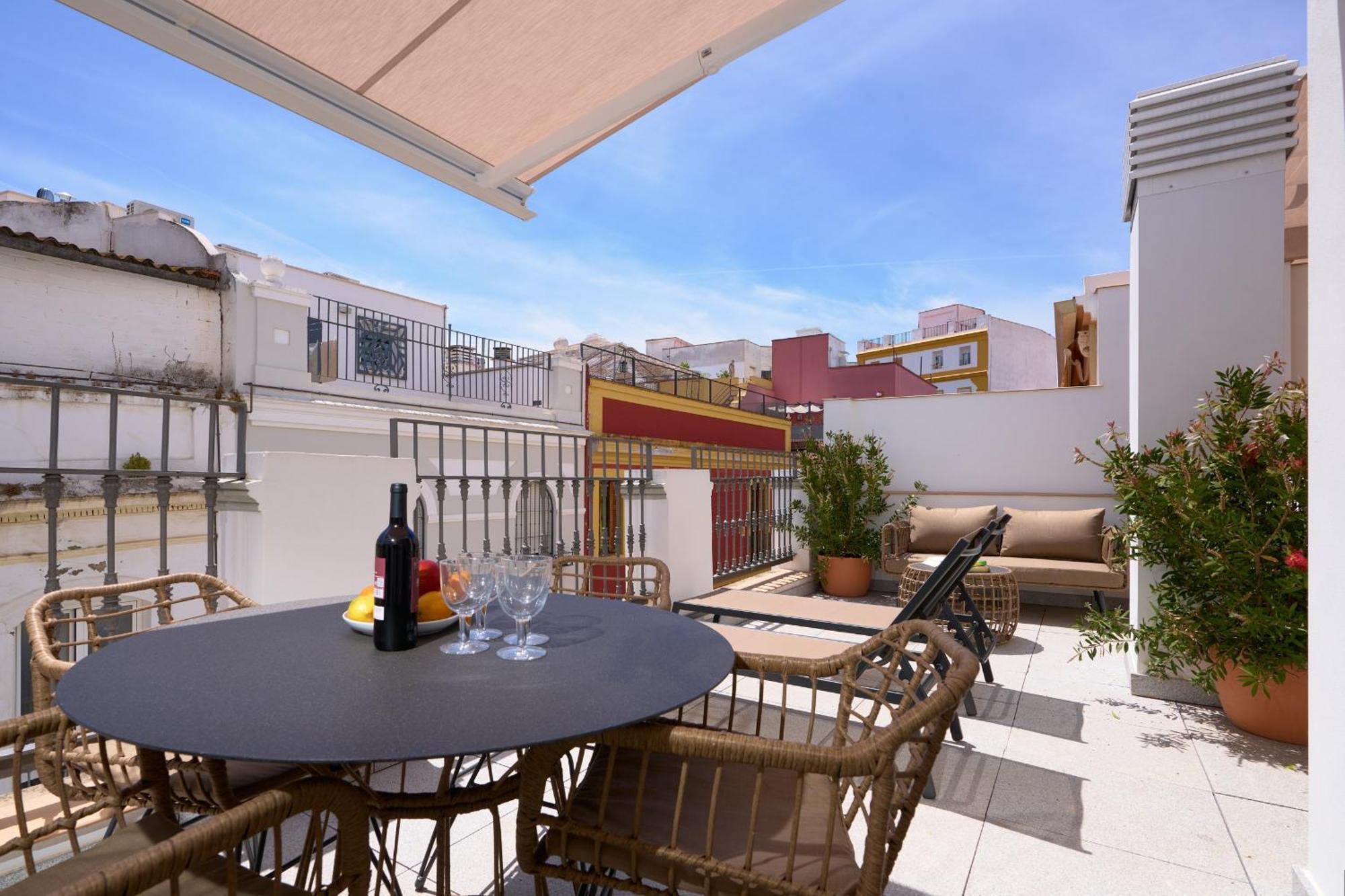 Apartamento con terraza