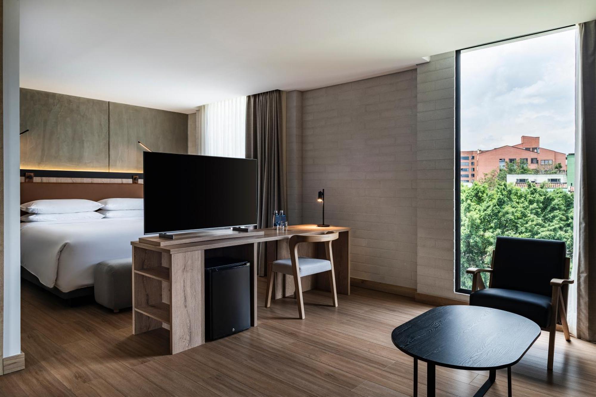 Estudio con 1 cama extragrande