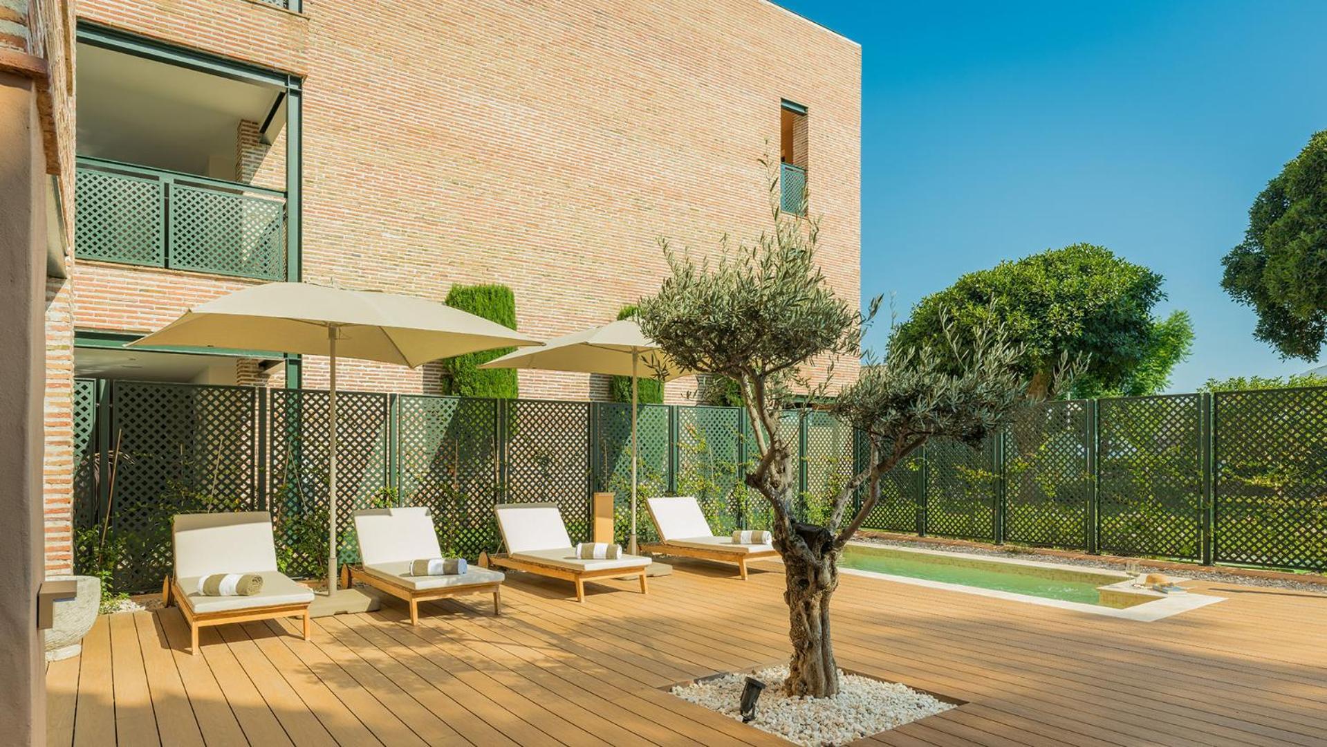 Suite con vistas al jardín