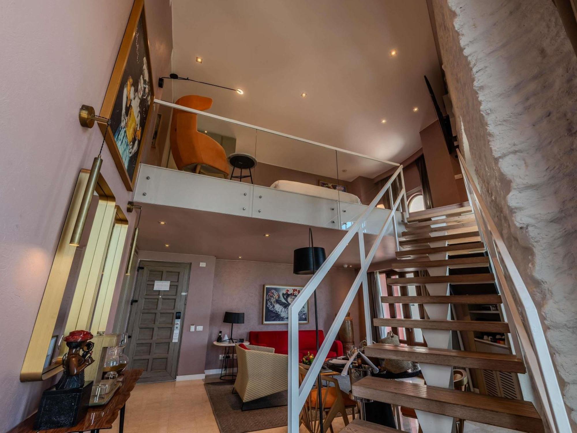 Suite Grau con terraza y vistas al mar - Cama extragrande