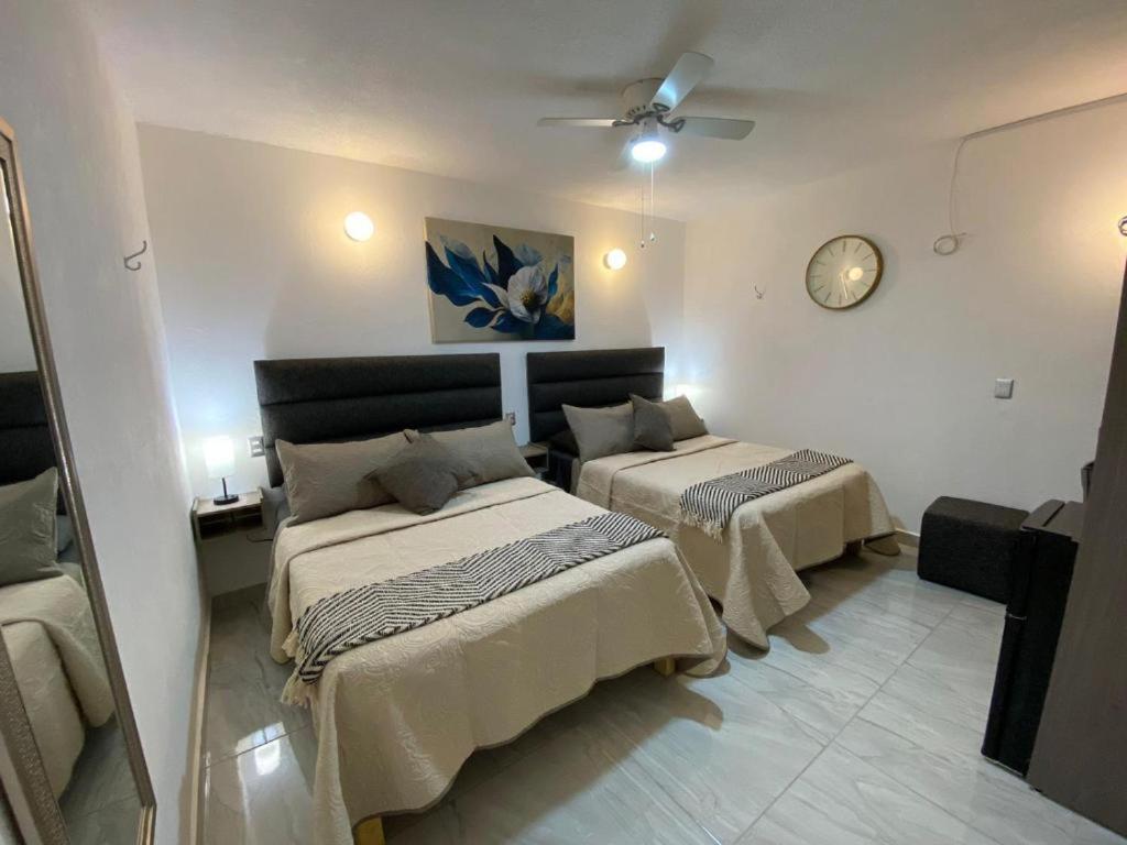 Habitación Deluxe con 2 camas grandes
