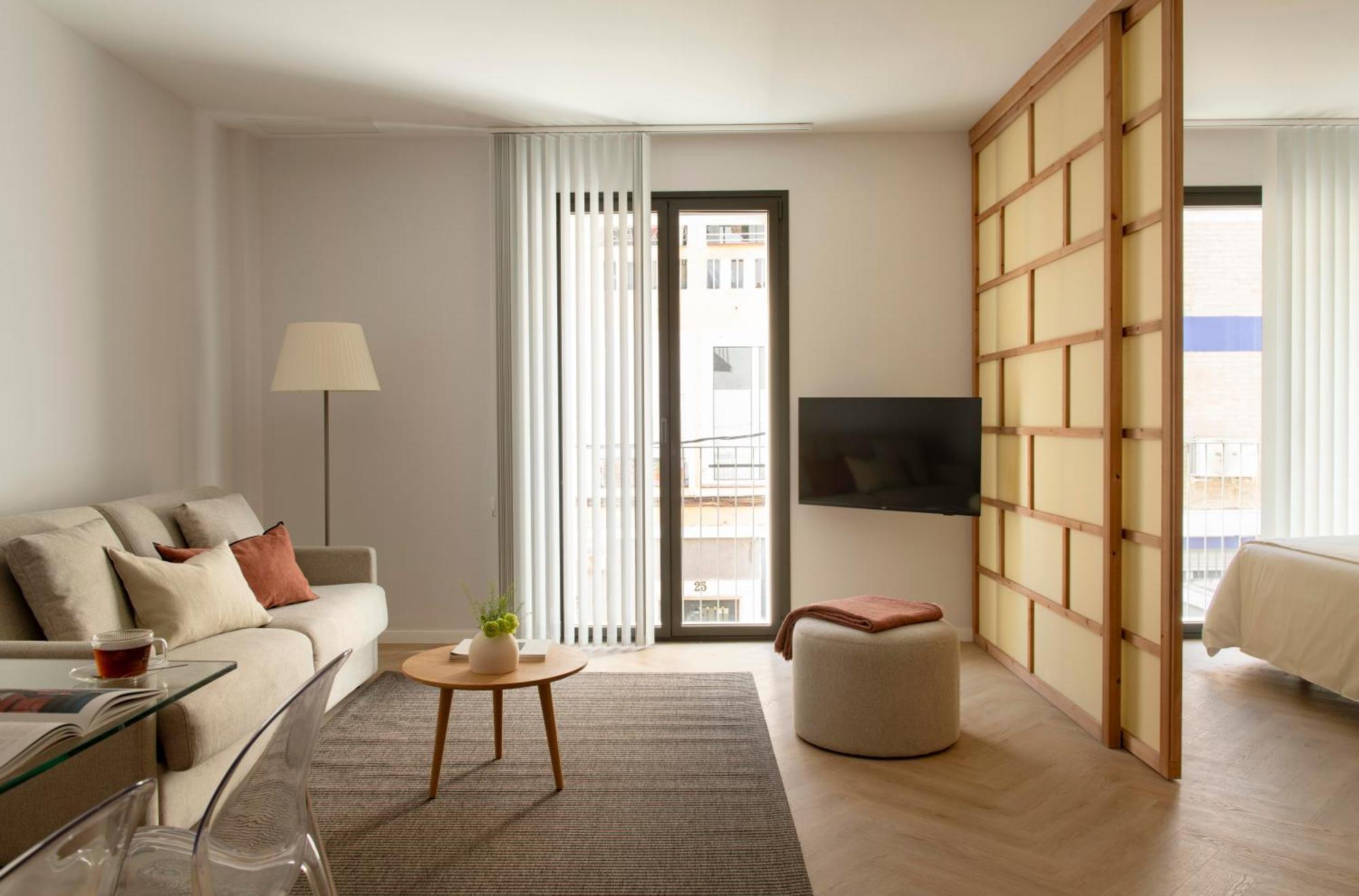 Apartamento de 1 dormitorio