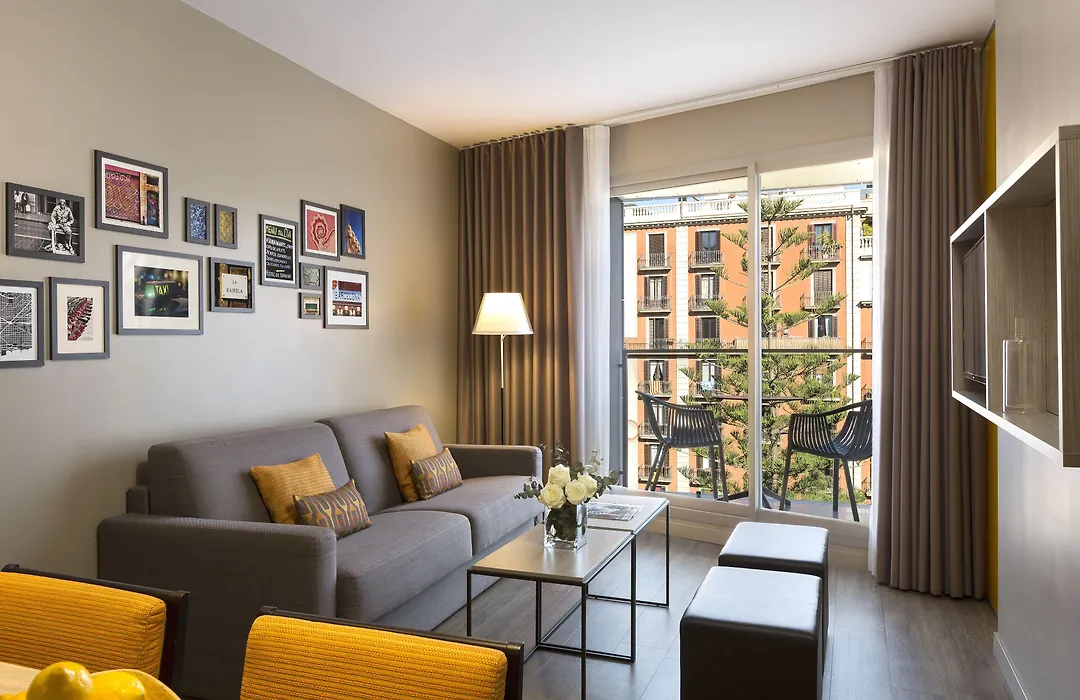 Citadines Ramblas Barcelona-1