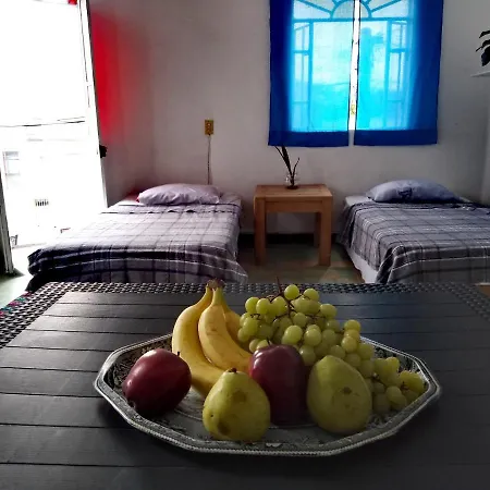 Hostal Azul Puebla Barrio El Alto-3