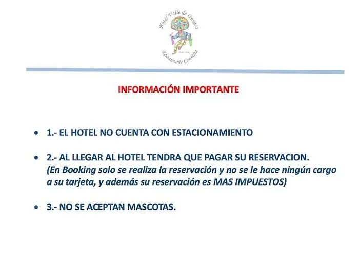 Hotel Valle De Oaxaca