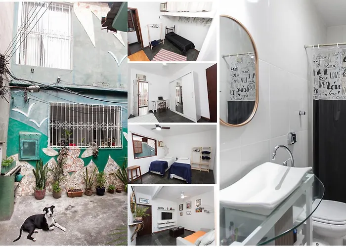 Espaço Sideral - Quartos com ar-condicionado, 5min Estádio Maracanã, 8min UERJ, shopping, 12min metrô, wi-fi 300mbp, ampla área comum com cozinha - prático e confortável Río de Janeiro