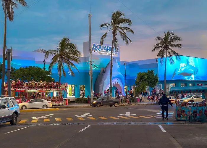 Suites Brisa Marina - Atras De Playa Regatas Y El Malecon, 6 Calles Del Acuario Veracruz
