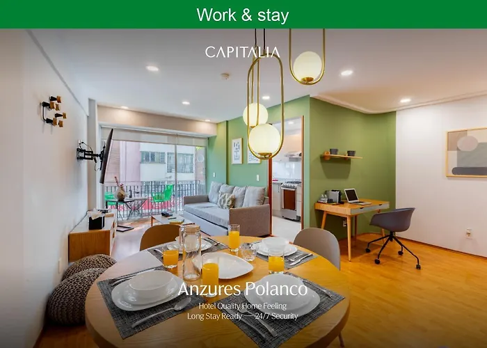Aparthotel Capitalia Anzures Polanco México DF
