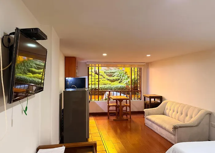 Apartaestudios La Candelaria Bogotá