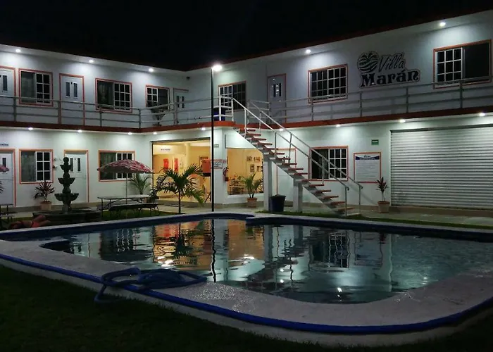 Hotel Villa Marán Chachalacas Ambiente Familiar Playa Chachalacas